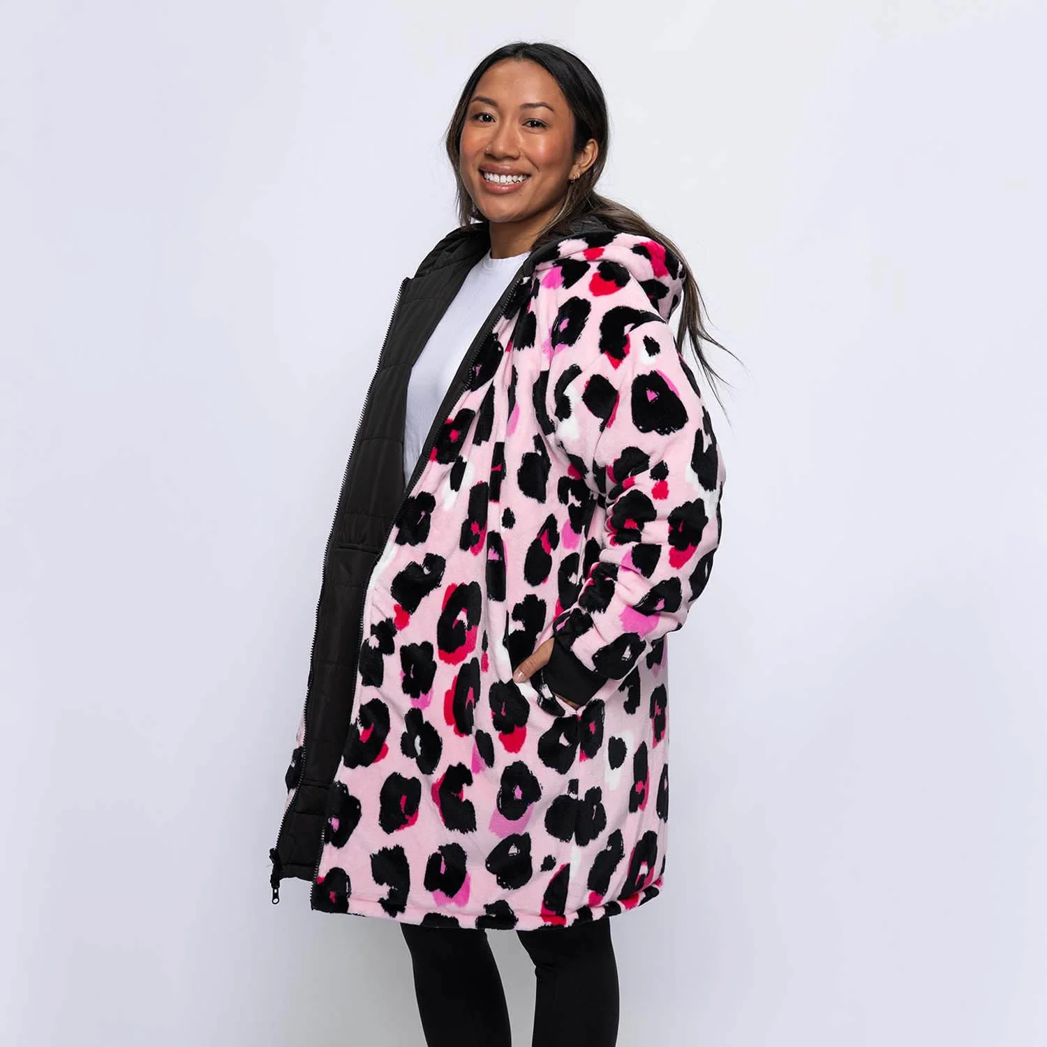 Black/Pink Leopard Print - Image 7